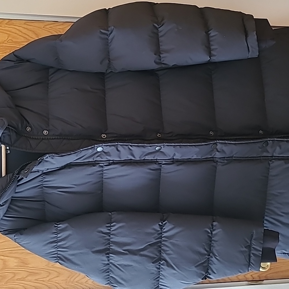 Quince Long Down Black Puffer Coat